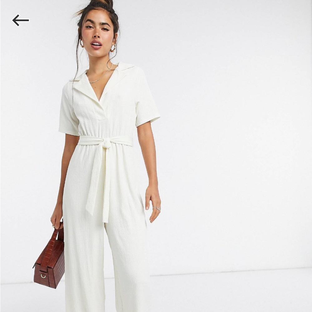ASOS Tie Waist Jumpsuit